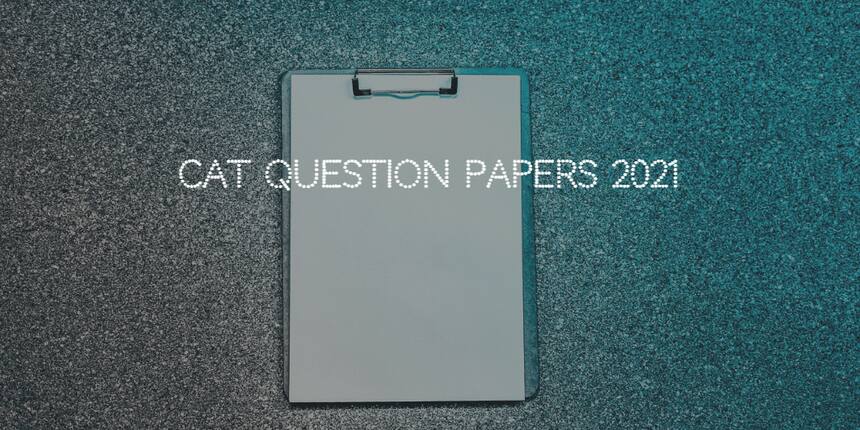 CAT Question Papers