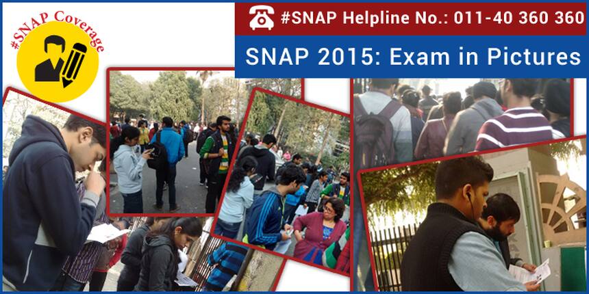 SNAP 2015: Exam Day in Pictures