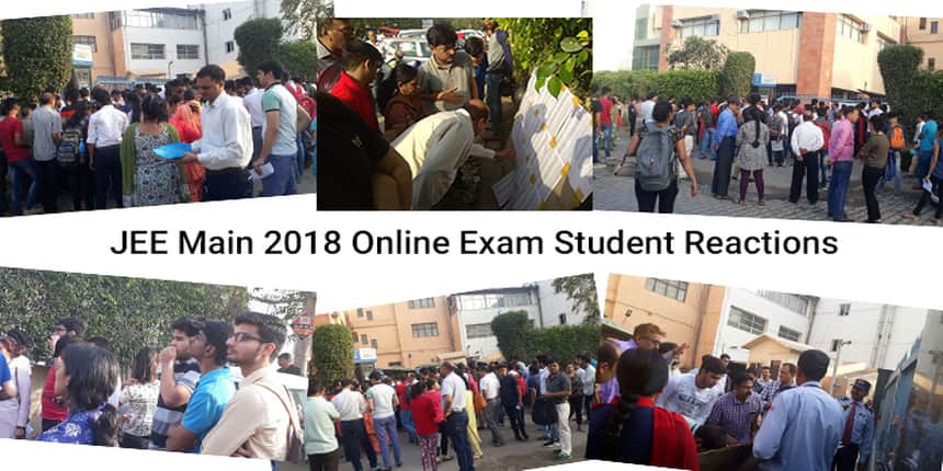 JEE Main 2018 Online Exam - Student Reactions