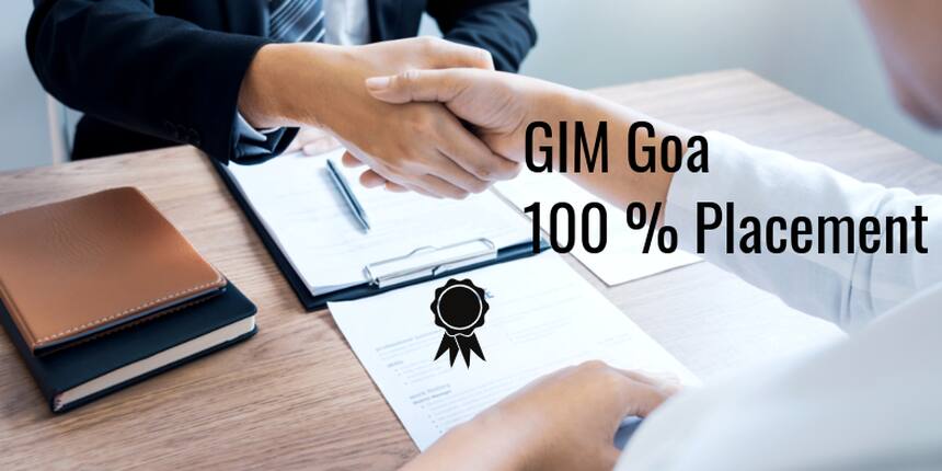 GIM Goa Placement Report 2020 - Witnessed Sharp Rise in Highest Salary