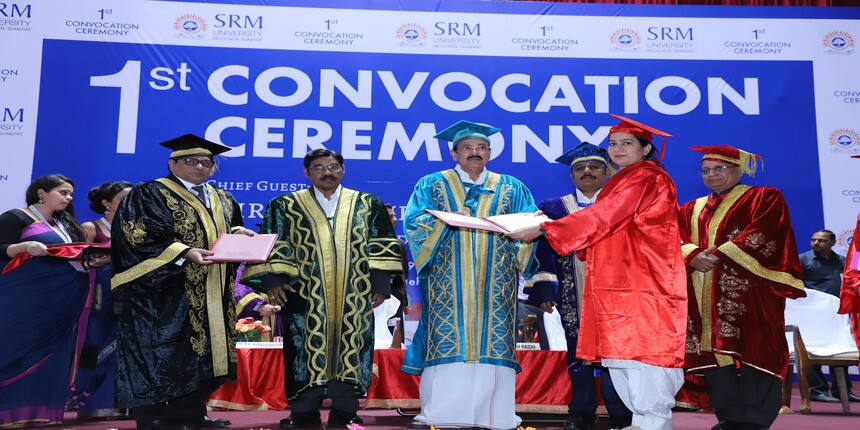 SRM Sonepat organises 1st convocation ceremony; Vice President addresses students