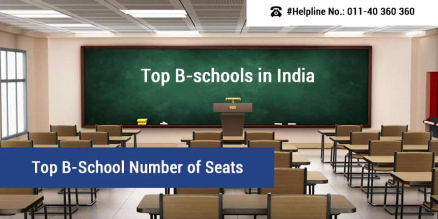 Mba Seats Top B Schools In India And Number Of Seats Offered By Them