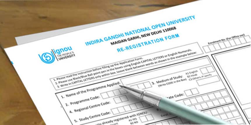 IGNOU Re Registration 2020 - Apply Here!