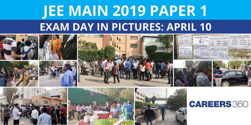 JEE Main 2019 Paper 1 Exam Day in Pictures : April 10