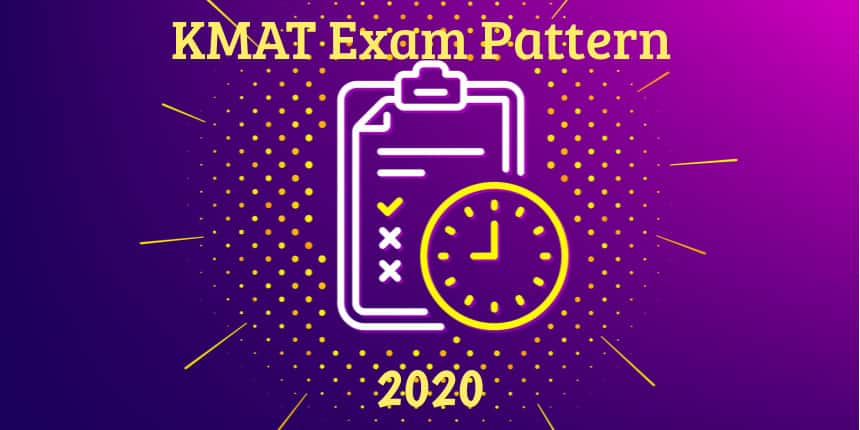 KMAT Exam Pattern 2020