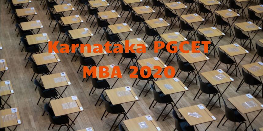 Karnataka PGCET MBA Exam Pattern 2020