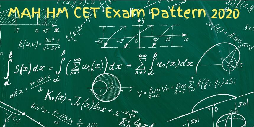 MAH HM CET Exam Pattern 2020
