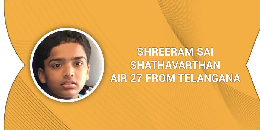 NEET 2020 Topper Interview: “Stay Focussed on your goal” says Shreeram Sai Shathavarthan (AIR 27)