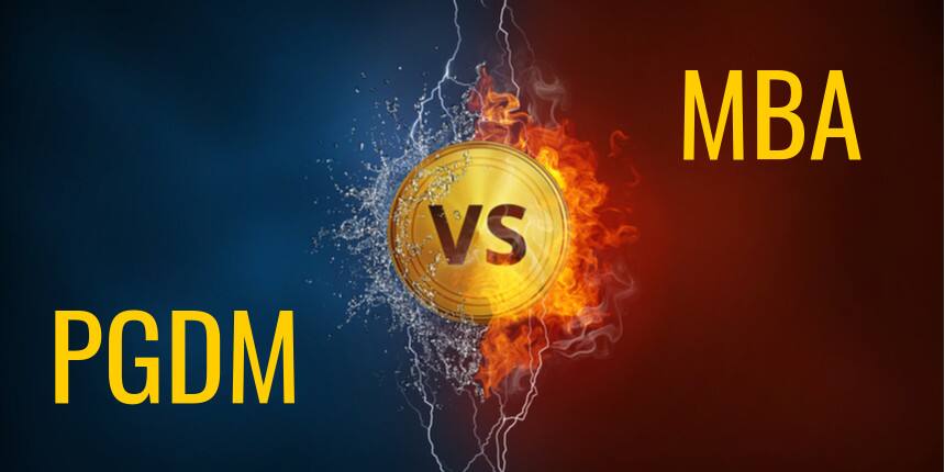 Difference between PGDM and MBA?