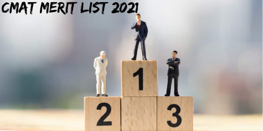 NTA CMAT Merit List 2021 - Announced on April 9