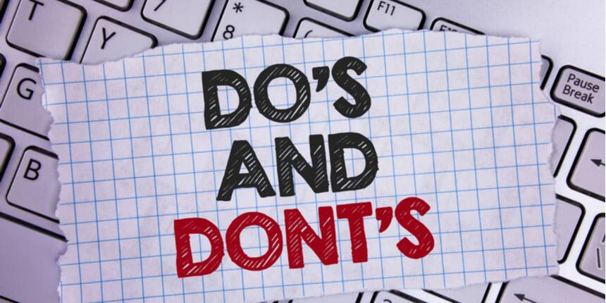 CAT 2020: 10 Dos and Don'ts for the Exam Day