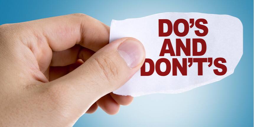 यूजीसी नेट 2020 परीक्षा में क्या करें और क्या न करें (Do’s and Don’ts of UGC NET 2020 Exam Hindi)
