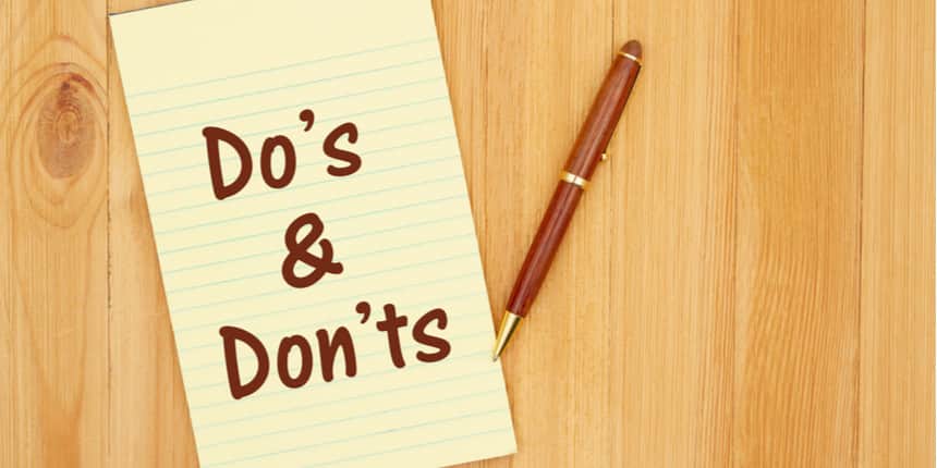 CEED Preparation Tips - 10 Do’s and Don'ts for CEED 2021