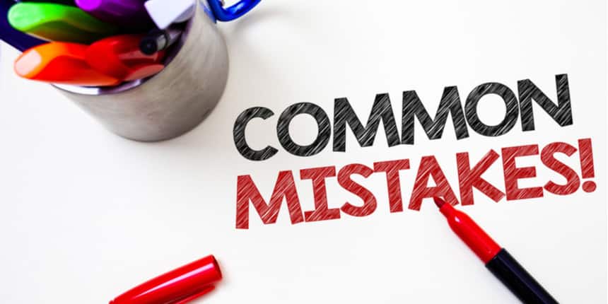 Common mistakes to avoid while preparing for CAT
