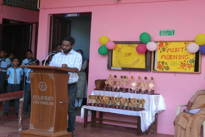 St Xaviers Public School-Merit Day