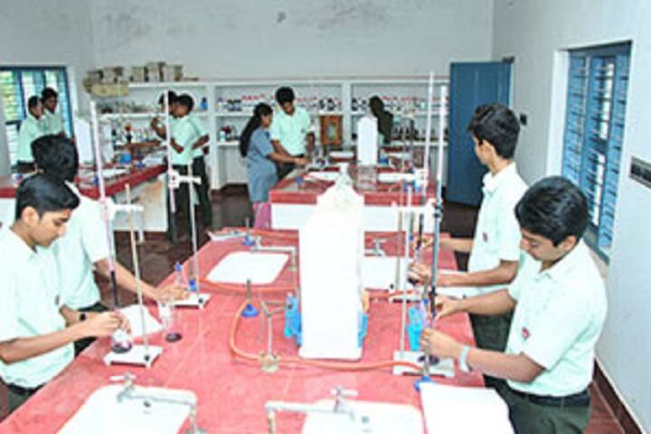V P Mahamood Haji Memorial English School-Chemistry Lab