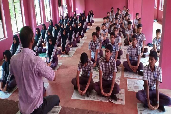 Vidyanagar public school - international yoga day