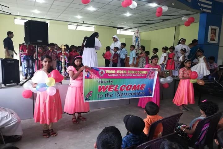 Vimal Jyothi Public School - welcome to new comers