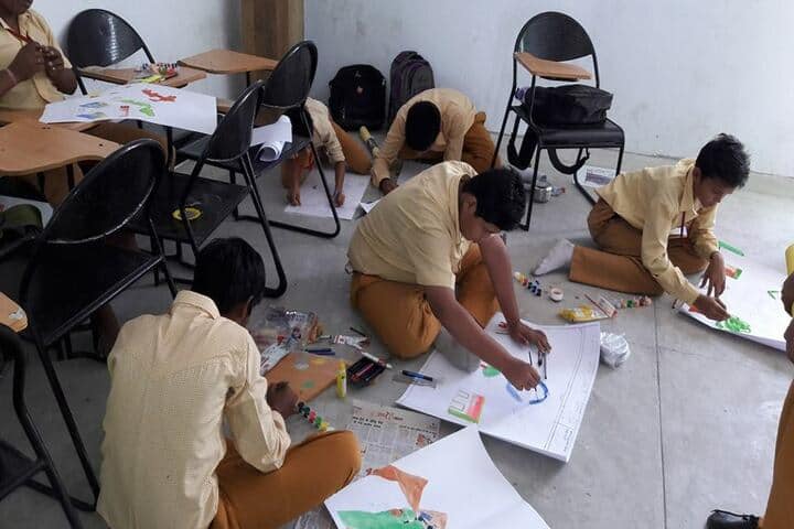 Acharya Shriram Vidyalaya-Drawing Activity