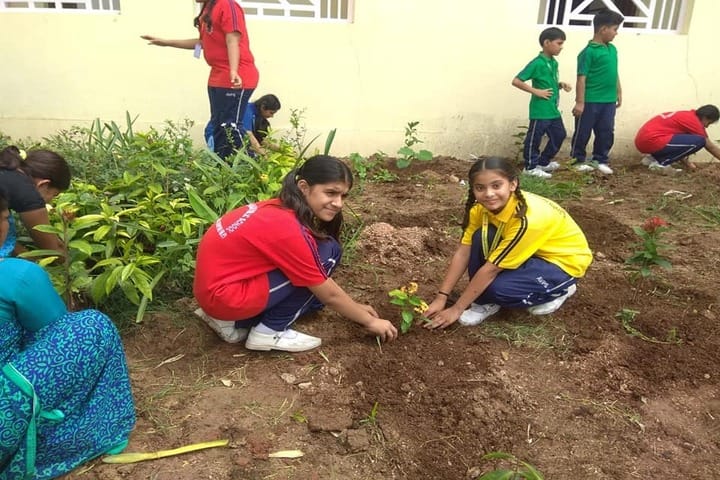 Acharya Vidyasagar Public School-Tree Plantation