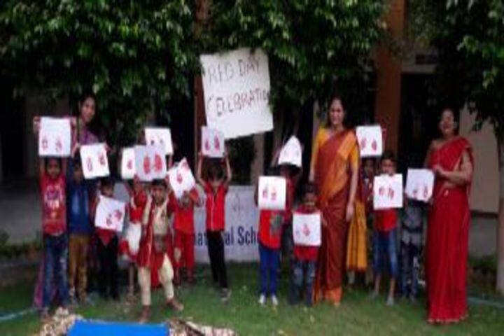 Alok International School-Red Day Celebrations