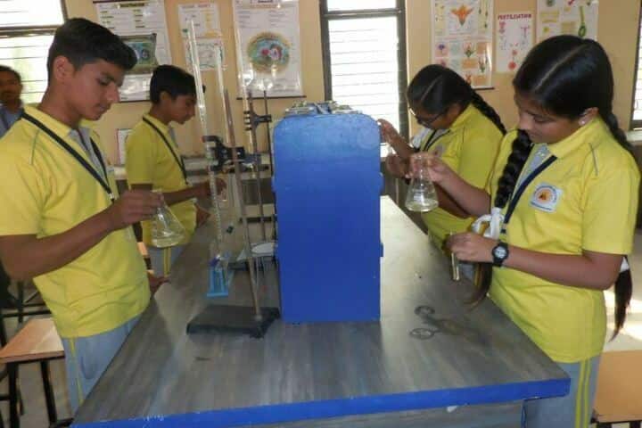 Alok International School-Science Lab