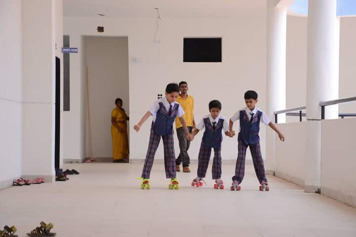 Alpha International School-Skating Activity