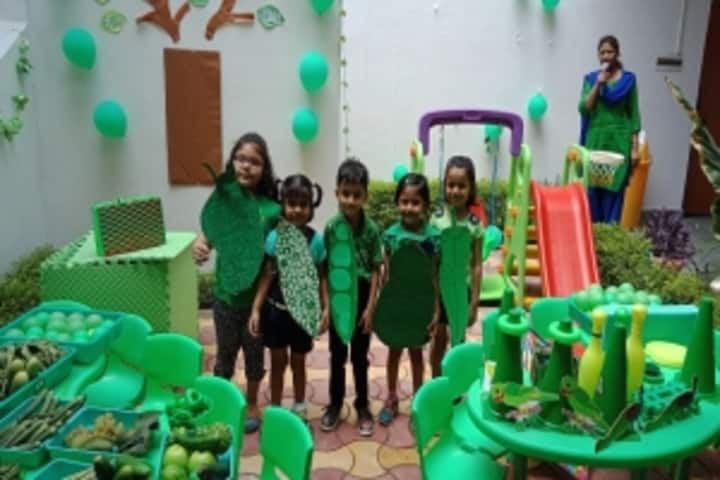 Behs Neev Academy-Green Colour Day