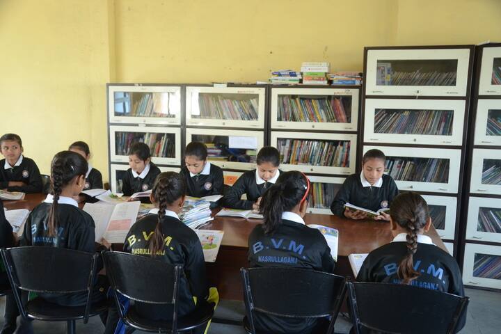Bharti Vidhya Mandir International School-Library