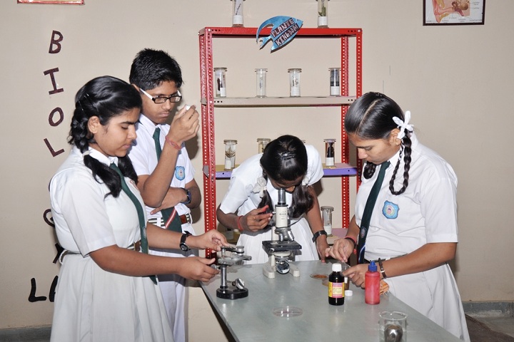 Christ Memorial School Bairagarh Bhopal - Biology lab