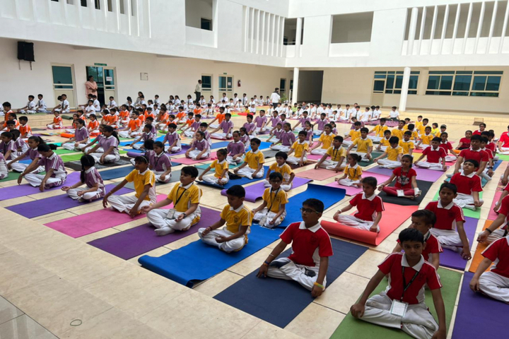 Delhi Public School-Yoga day