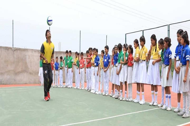 First Step Higher Secondary School-Sports vollyball