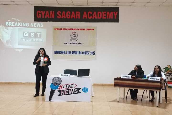 Gyan Sagar Academy-Reporting Contest