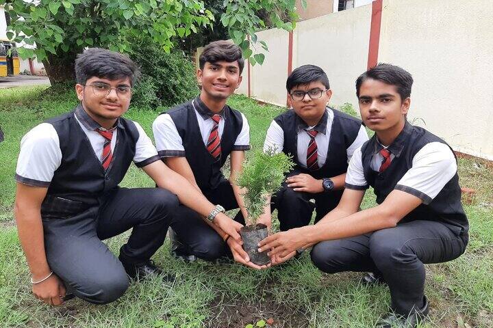 Gyan Sagar Academy-Tree Plantation