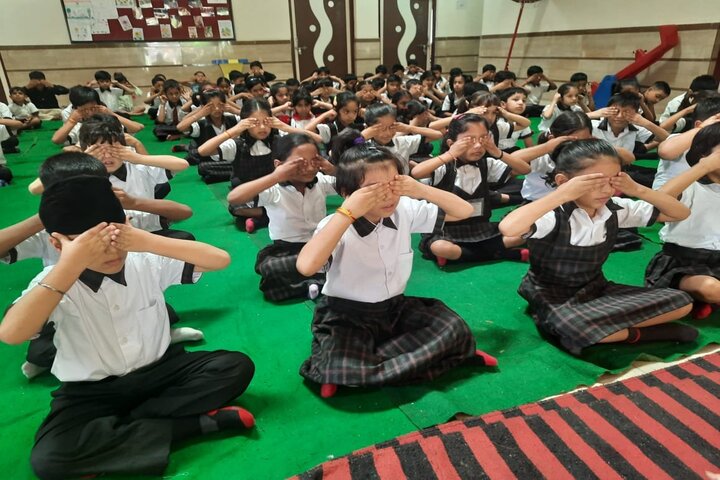 Gyan Sagar Academy-Yoga Activity