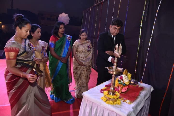 Gyan Sagar Girls International-Lighting The Lamp