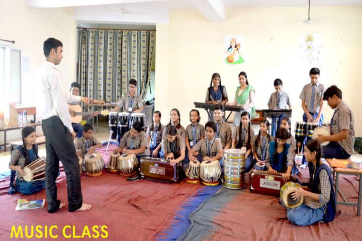 Gyanasthali Vidyalaya-Music classroom