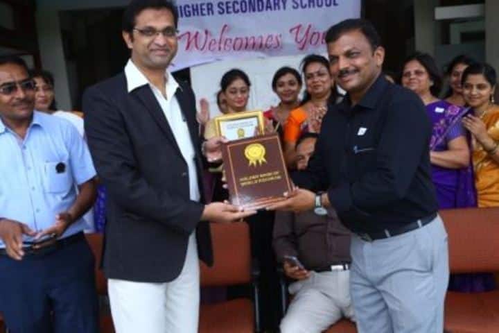 Ilva Higher Secondary School-Award Receiving