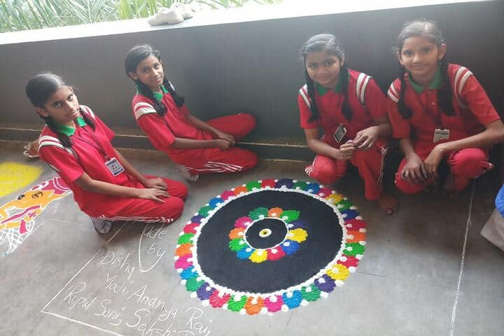 International Public School-Rangoli Competition