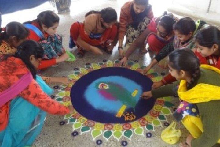 Jawahar Navodaya Vidyalaya-Rangoli Event