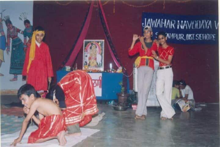 Jawahar Navodaya Vidyalaya-Dancing Activity