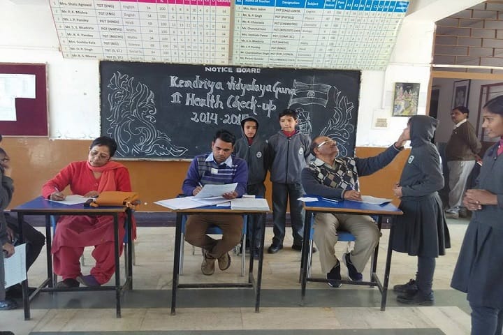 Kendriya Vidyalaya-Health Check Up