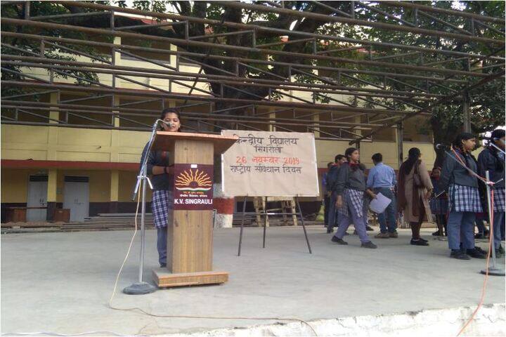 Kendriya Vidyalaya-Constitution Day