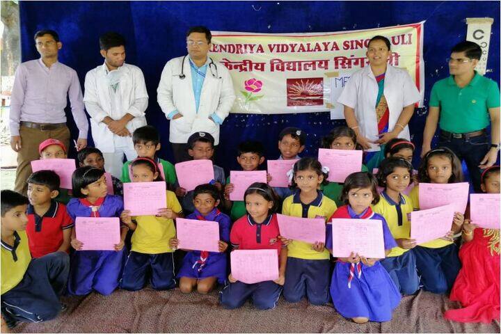 Kendriya Vidyalaya-Medical Checkup Camp