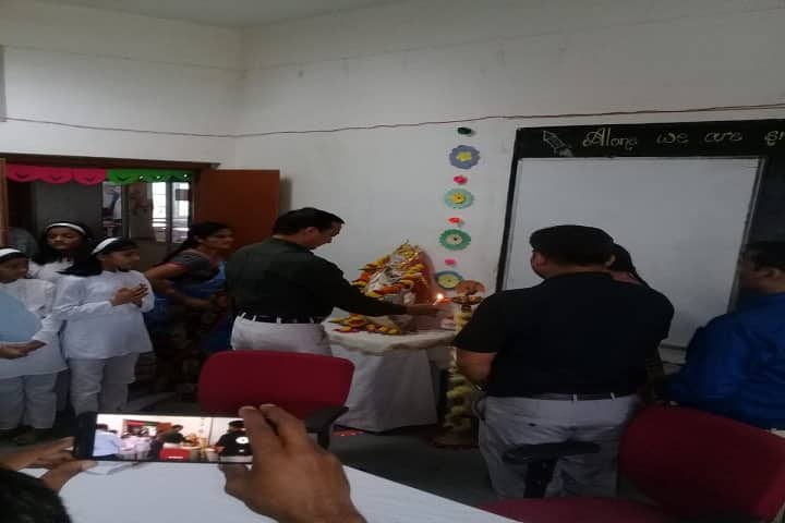 Kendriya Vidyalaya-Lighting The Lamp