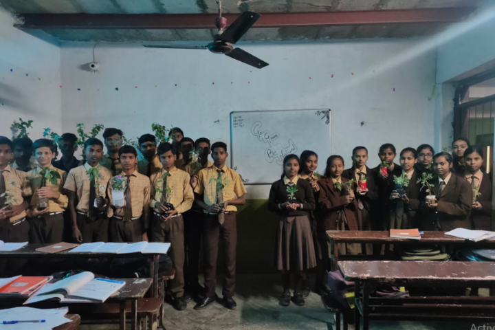 Arya Mission Global School-Tree Plantation