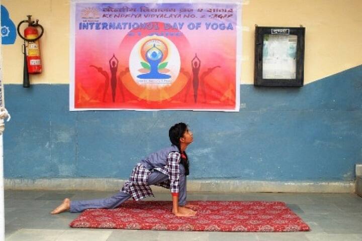 Kendriya Vidyalaya No 2 - Yoga Day