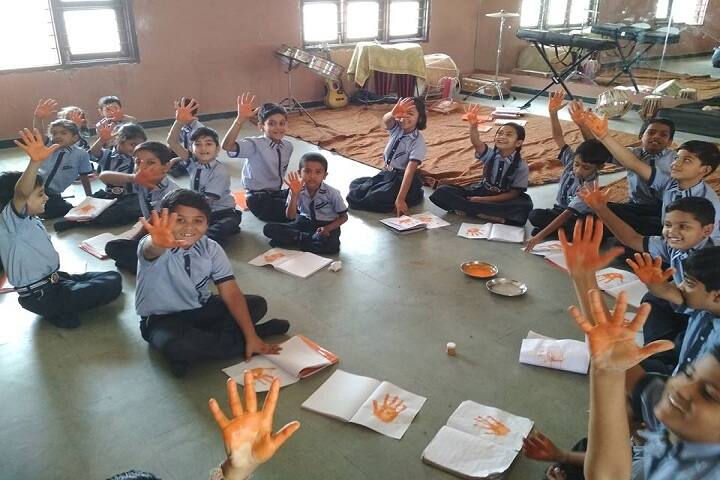 Keshav International School - Hand Print Activity