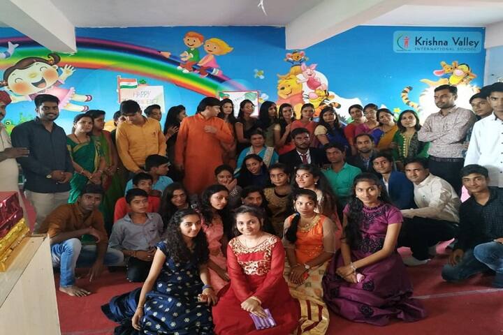 Krishna Valley International School-Fare Well Day Celebration