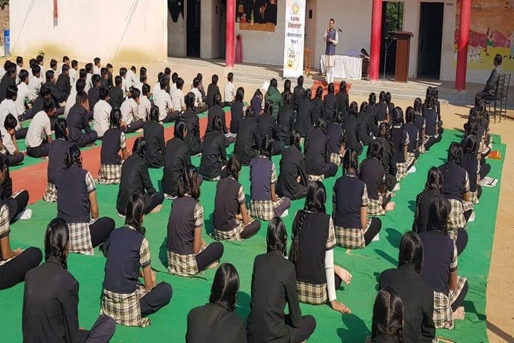 Little Flower International School-Yoga Day